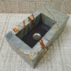 lave main vasque blue wood