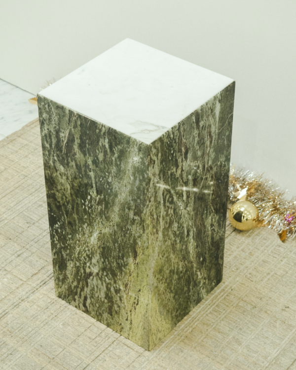 cube marbre vert du connemara