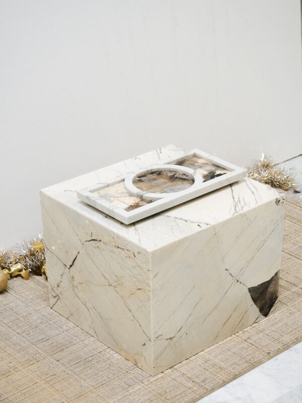 cube en granit patagonia marbre décoration